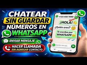 Cómo Enviar Mensajes o llamar en WhatsApp Business SIN Guardar el Número | sin Agregar Contacto