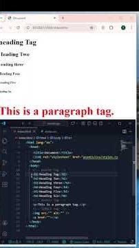 HTML Double & Single Tag