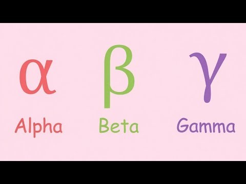 GREEK alphabet