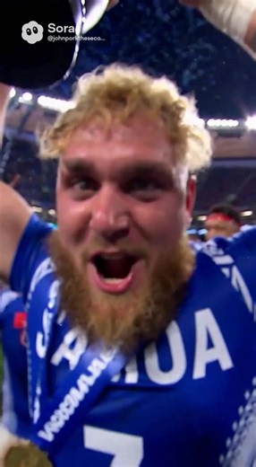 Jake Paul wins Samoa the pacific champs #nrl #samoa #tonga #fyp #jakepaul
