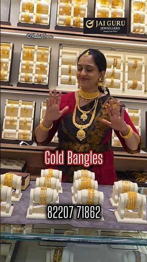 Top 10 Gold Bangle designs | Lowest wastage | Jai Guru Jewellers Aadi offers