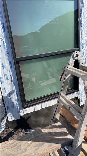 So this how we install the new window by Milgard specification.