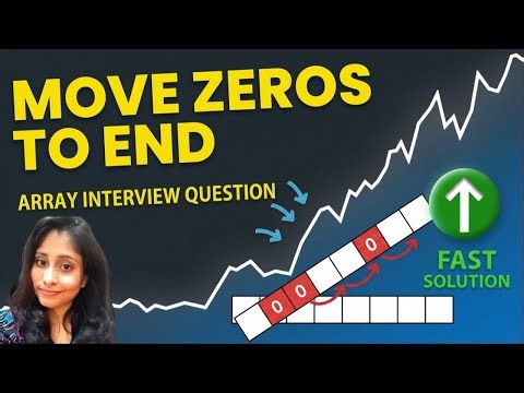Move All Zeros to the End of Array | Java & JavaScript | DSA Interview Question