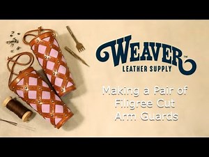 Making Filigree Cut Arm Guards