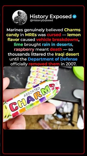 Why Candy Was Banned From Military MREs 🍭👀