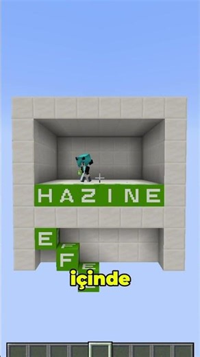 Minecraft Aşağı Doğru Çift Tuzaklı Kelimeyi Bil!
