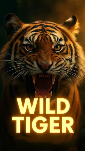 "The Most Ferocious Tiger Ever Caught on Camera!"