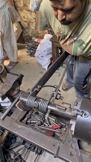 Perfect Double Spring Making 🔥 Heavy Duty Lathe Skill