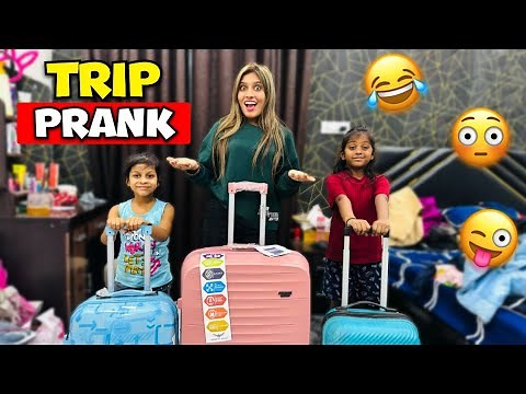 Trip Prank On Ruhi Kittu 😁🤩 | Daily Dolly Vlogs