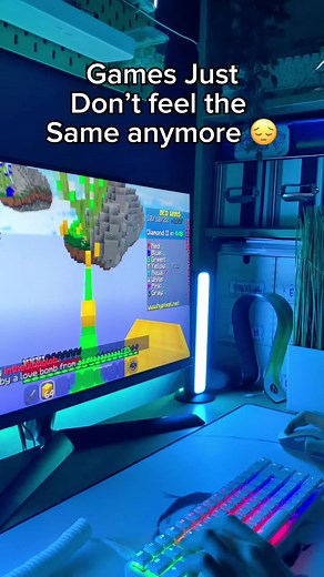 Fun Gaming Experience with Friends on Minecraft Bedwars | PC Setup