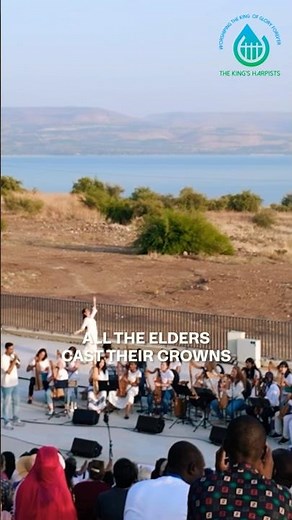 All the saints and angels bow before Your throne, featuring ‪@MarcosBrunet‬#harp #worship #choir