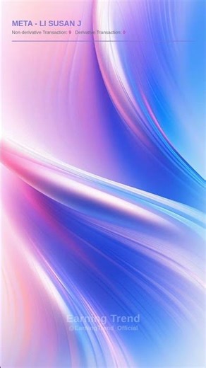 Meta CFO Sells 80% of Her Stocks! 📉