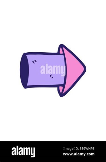 attention grabbing animation of a cartoon firework Stock Video Footage - Alamy
