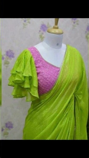 “Latest Bell Sleeves Blouse Designs 2025 | Stylish & Trendy Blouse Ideas for Saree Lovers”#ytshorts
