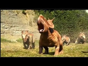 walking with dinosaurs 3d (2013) - gorgosaurus vs pachyrhinosaurus scene 8/8