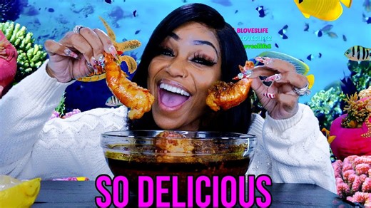 Giant shrimp seafood boil full of flavor and fun