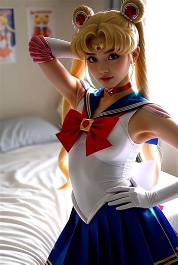 From Normal Girl to Sailor Moon 🌙