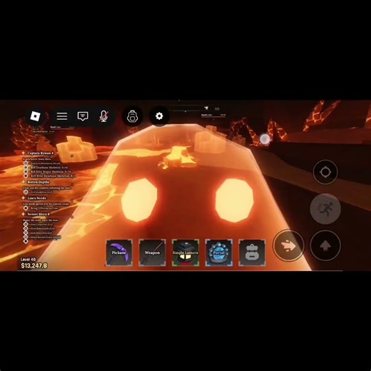 Hacker on roblox the forge #roblox