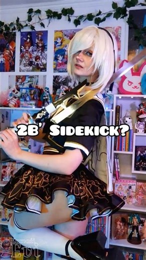 2B's Sidekick sword or 9S?! #nierautomatacosplay #cosplay #2bcosplay #nierautomata Cosplay