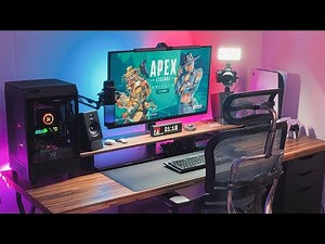 [Viewer's gaming setup introduction] In the end, the coolness of a simple PC desk setup is one of...