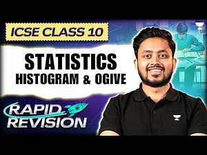 Master Histograms & Ogives in Minutes! | Rapid Revision for ICSE Class 10 | Shubhanshu Sir