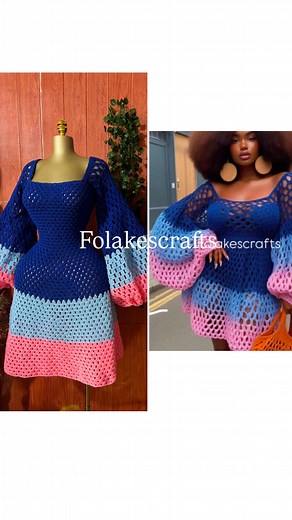 So I designed this really really large puff long sleeves for my beautiful customer. This is Bespoke so you need to send us a dm to purchase and prices determined by questions, measurements and dynamics . Send us a dm or WhatsApp 08034678555 | Anna's Fitness