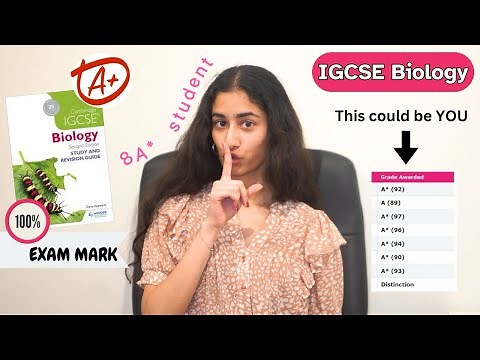 How to get A* in IGCSE Biology 2025| FULL marks guide, tips, note-taking..