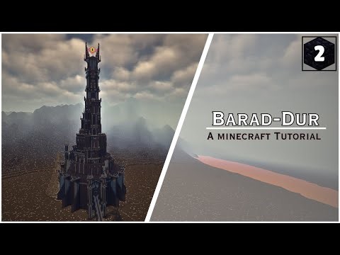 Minecraft Barad-dûr Tutorial – Tower Base (Part 2)