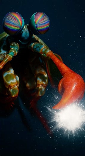 The Tiny Ocean Creature With the Strongest Punch on Earth (Mantis Shrimp Explained)