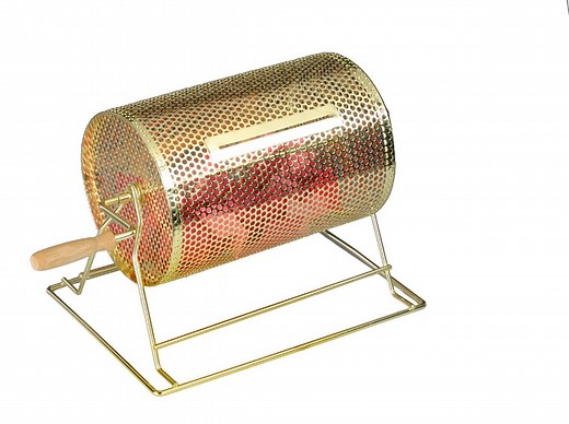 Brass Raffle Ticket Tumbler| Spinning Drum with Handle