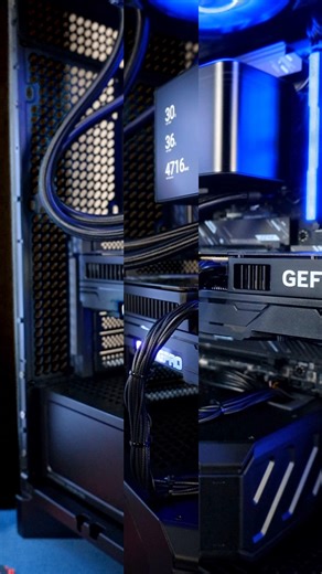 8.3K views · 76 reactions | 48 GB RAM, Intel Core Ultra 9 285K & NVIDIA GeForce RTX 5080. 4K gaming, 240 Hz smoothness, and next‑level editing power. Ready for anything 2025 throws at it. #evetech #PCBuild #GamingRig #RTX5080 #Ultra9 #pcmasterrace #gamerlife | Evetech | Facebook
