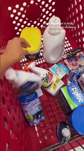 college dorm shopping at target for the essentials 🛍️💖 #college #dorm #collegeessentials