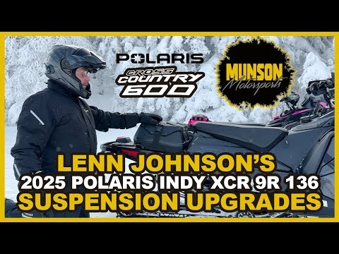 Lenn's 25 Polaris XCR 9R Suspension Upgrades
