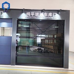 [Hot Item] Modern Automatic Metal Sectional Glass Overhead Garage Door