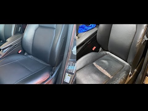 MERCEDES GLK 350 Upper and Lower Seat Cover Replacement