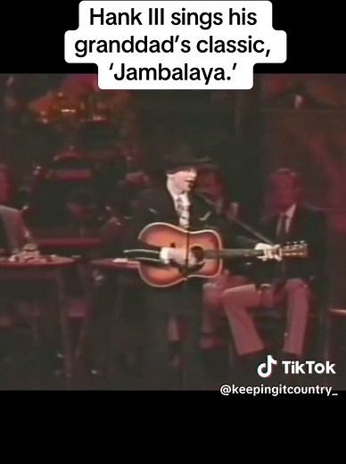 Hank Williams III Performs 'Jambalaya' Classic
