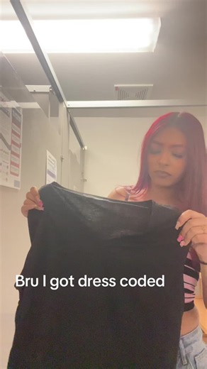 Bru I Got Dress Coded at School: A Relatable Moment