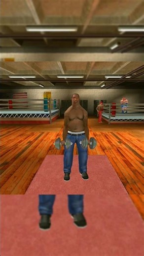 Fat cj to Muscular cj Transformation in GTA San Andreas #gtasanandreas #gtasa #shorts