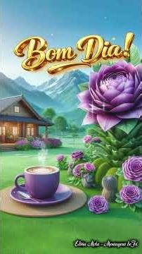 Que seu dia seja repleto de paz, luz, proteção, saúde, amor e infinitas bênçãos. Bom dia!