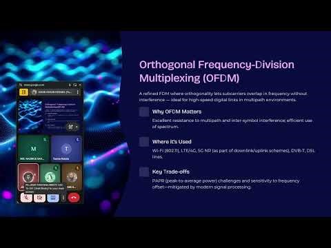 Multiplexing Techniques in Modern Communication Systems | Data Communication Presentation
