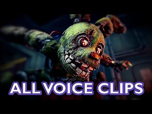 ALL Springtrap Voice Clips from Dead by Daylight (Default Skin)