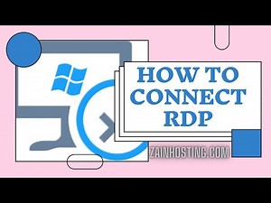 How to Connect RDP Remote Desktop Server