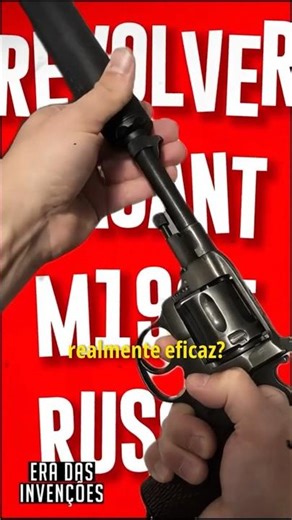 o MELHOR Revólver Soviético com Sistema de Vedação de Gás do Mundo #armamento #militar #history