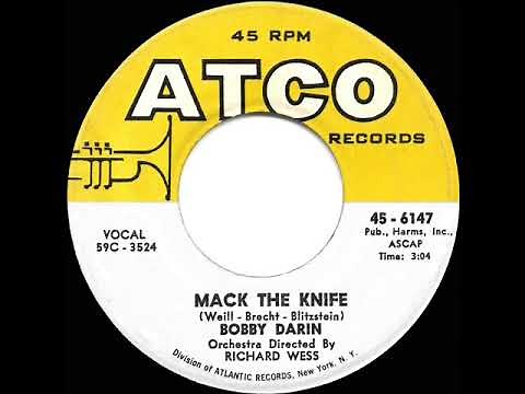 1959 HITS ARCHIVE: Mack The Knife - Bobby Darin (a #1 record)