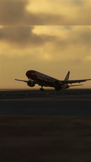 F1 QATAR 777-300ER LANDING AT DOHA (A7-BEG) | MSFS 2020 | PMDG #aviation #b777 #pmdg #msfs2020 #f1