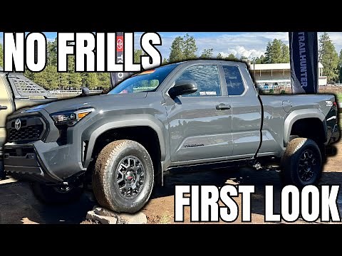 Exclusive First Look At The 2024 Tacoma TRD PreRunner - Detailed Walk Around