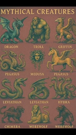 Mythical Creatures_ werewolf #mythicalcreatures #werewolf