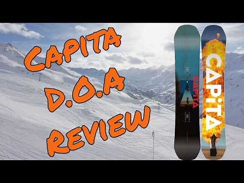 The 2025 Capita DOA Snowboard Review