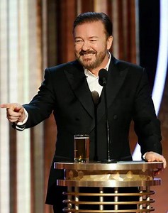 1.9M views · 33K reactions | Ricky vowed to never host the Golden Globes again following his expletive-laden monologue at the awards, which saw him skewer the 'Woke' Hollywood elite. | EndoRIOT | Facebook