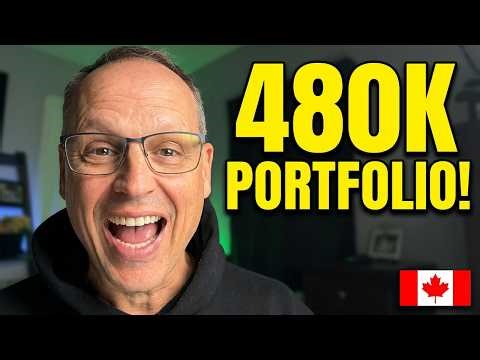 My $480k Canadian ETF & dividend portfolio $1200 in Passive Income